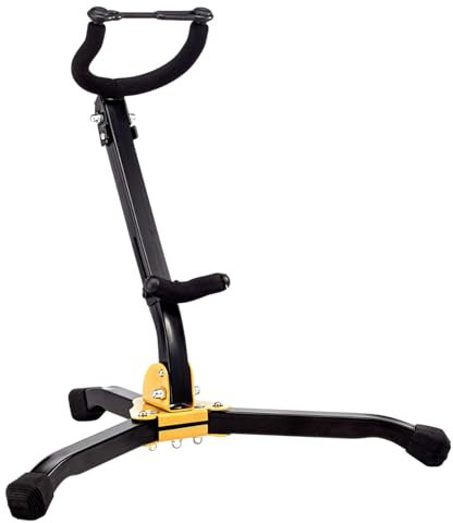 Verstellbarer Saxophonständer – -Saxophonständer, langlebiger Instrumentenhalter | Kompakter Saxophonständer, reisefreundlicher Saxophonständer für Alt, Tenor, Sopran, stabiler Saxophonhalter
