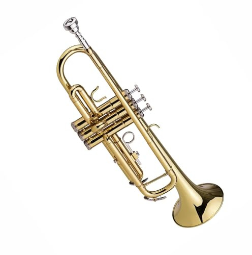 Trompete Bb B Flache Messing Exquisite Handschuhe Messing Instrumente Langlebig Standard Professionelle Trompete
