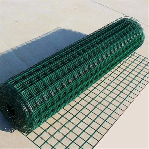 HGOuhK Recinzione Recinzione in Rete Metallica Rivestita in PVC, Recinzione in Rete Metallica isolata Verde da Giardino, Recinzione in Rete Metallica Rivestita in PVC Recinzione da Giardino(2mm)