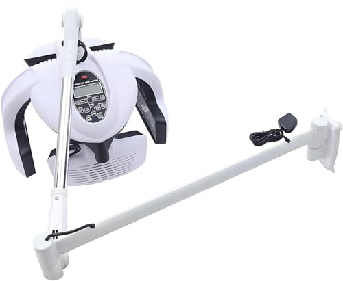 PioMue Sèche-Cheveux Mural 1500 W avec Bras pivotant et LED, Appareil Chauffant pour Salon de Coiffure et Spa Wall-Mount