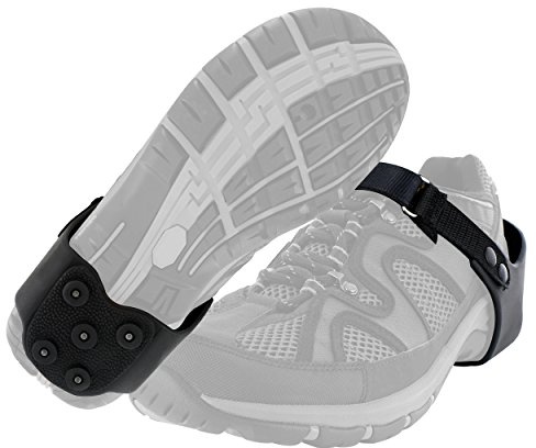 Yaktrax Heeltrax Heel-Only Traction Cleats for Walking on Ice and Snow (1 Pair), Medium/Large
