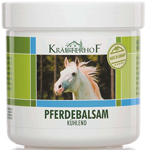La Cour Herbes 5 Packs de Cheval Baume, rafraîchissant, 5 boîtes a 100 ml