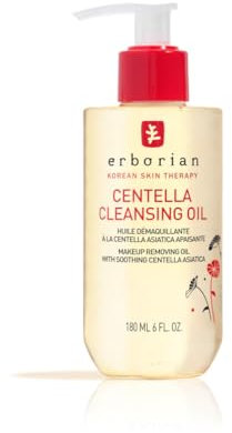 Erborian - Centella cleansing oil - Huile démaquillante pour visage à la centella asiatica 180 ml - Tous types de peaux - Soin cosmétique Coréen