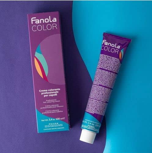 Professionelle Haarfarbe Creme 10.17 Platinblond Aschbraun 100ML-FANOLA