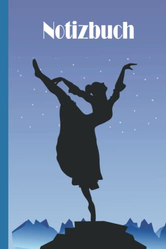 Ballett Notizbuch: Ballett Notizbuch, breit liniert, liniertes Papier-Notizbuch für Schule, Studenten, Geschenk für Kinder, Jungen, Mädchen, Ballett Notizbuch, Ballett Liebhaber