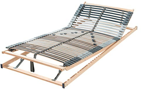 Frankenstolz Lattenrost Federholzrahmen Punktoflex Premium KF manuell verstellbar 100x200 cm