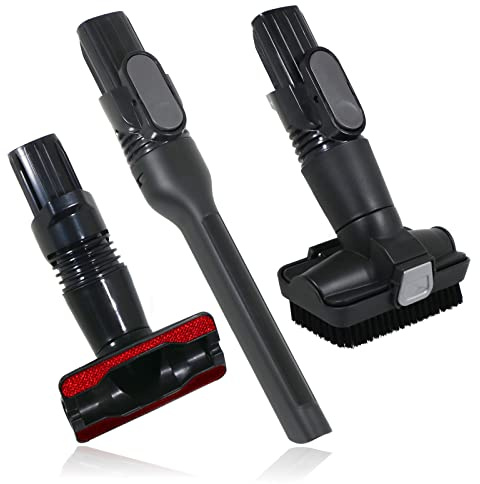 Spares2go Tool Kit Crevice Brush for Shark IZ201 IZ202 IZ251 IZ252 UK UKT Vacuum Cleaners (3 Piece Attachment Set)