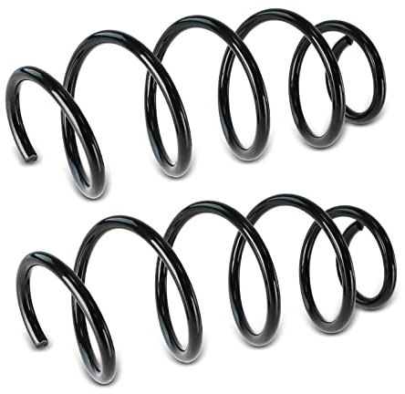 2x Original Sachs 993068 Fahrwerksfeder Vorderachse Kompatibel mit Toledo IV KG3 1.4L 1.6L 2012-2019 Rapid NH3 NH1 1.4L 1.6L 2012-2019 Polo 6C1 6R1 1.2L-1.6L 2009-Heute