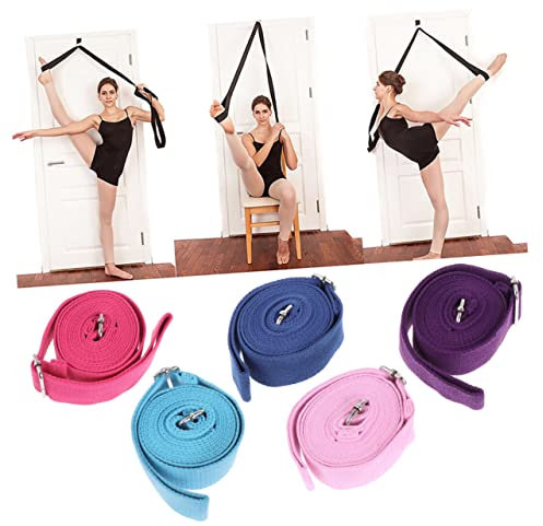 Kisangel Elastisches Stretching Band Für Fuß Und Rücken Yoga-Band Gymnastikband Flex-Training Widerstandsband Blau