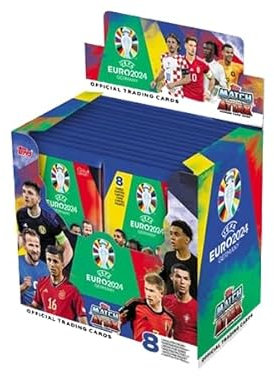 Topps UEFA EURO 2024 Germany Match Attax Trading Cards – 1x Display je 36x Booster