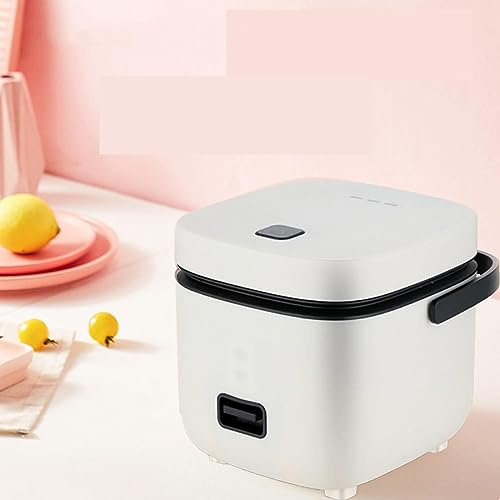 Mini Rice Cooker - 1.2 Liter Small Rice Cooker For 2 Persons, Multifunctional Apartment Cooker - Convenient Kitchen Appliance,Pink