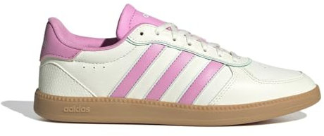 adidas Women's Breaknet Sleek Schuh Core White/Bliss Pink/Halo Mint 42