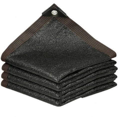 KSQP Rete Ombreggiante per Orto 40% Vela Ombreggiante Protezione Privacy Tessuto Tessuto Ombreggiante Traforato Protezione Raggi UV 90%-95% Giardino Pergola Rete Protezione Solare,black-3x4m
