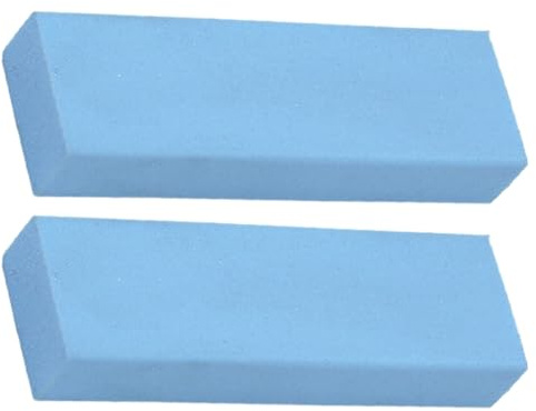 EXCEART Gomma Anticalcare in Acciaio Inox 2 Pezzi, Gomma per Macchie Ostinate e Pulizia Pentole in Ghisa, Strumento Riutilizzabile per Cucina e Casa