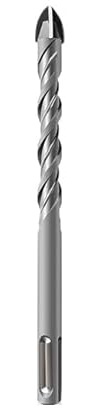 1/5 Uds 6-12mm SDS PLUS vástago carburo cerámica azulejo porcelana juego de brocas for hormigón ladrillo vidrio diamante perforación herramientas carpintería(10X160mm)