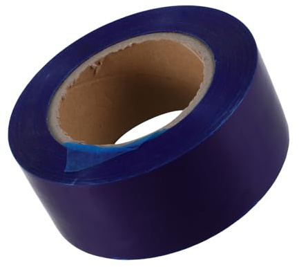 GETAJGHSD Protector de Llantas Azul de PE Cinta Adhesiva, Película para Montaje y Mantenimiento de Ruedas de Coche y Moto, Fácil Aplicación para Evitar Daños en Neumáticos