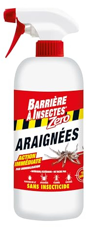 Barrière à Insectes Zero Insecticide, Spécial Araignées, Action Immédiate, Prêt à l'emploi - 1 L, nc