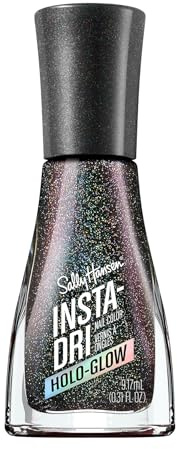 Sally Hansen Insta-Dri Holo-Glow, Chrome Zone Nagellack, einfach zu verwenden, langlebig, schöne Farben, leicht aufzutragen, kein Abblättern, 0,3 oz