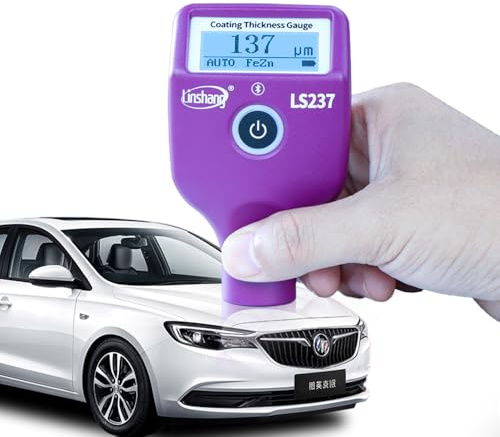 Linshang LS237 Coating Thickness Gauge LS237 Car Paint Meter Car Paint Thickness Meter Measuring Range 0.0-3500um with Bluetooth Function
