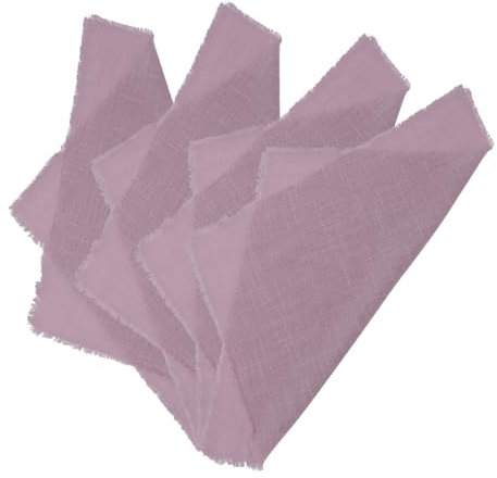 HOLIDYOYO 4pcs Abendessen Servietten Servietten für Western Restaurant Küche Party Hochzeit Festival