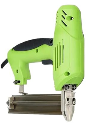 Grapadora neumática, Grapadora neumática para tapi Pistola grapadora clavadora eléctrica de 220V, herramientas de carpintería, grapadora for muebles, pistola clavadora for enmarcar