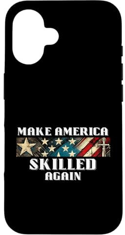 Machen Sie Amerika wieder fit USA Stars & Stripes Hülle für iPhone 16