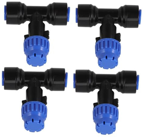 4 Pezzi Connettori Per Tubi Di Irrigazione A Goccia Piccoli Raccordi Per Sistemi Di Goccia Raccordi Di Collegamento Parti Irrigazione Da Giardino Kit Di Connettori Rapidi
