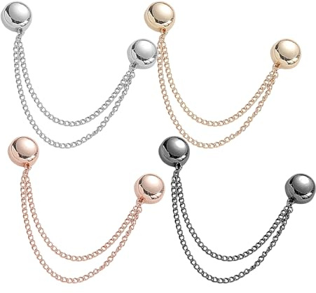 Kleiderschal-Clips – magnetischer Schalhalter, modische Kleiderklemme, Knopfriemen-Verschlüsse, vielseitiges Bekleidungsclip-Set | kompakte Handgelenk-Krawattenverschlüsse mit Griff für Beinverjüngung