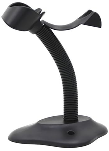 Tofficu Handscanner Halterung Tischhalterung aus Verschleißfestem Pp für Barcode Scanner Verstellbar Stabil Kompatibel mit Tragbaren Scannern für Lager Logistik Bibliothek Bank