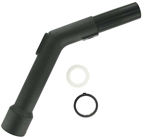 SPARES2GO Curved End Suction Hose Handle for Hoover Vacuum Cleaner (32mm)
