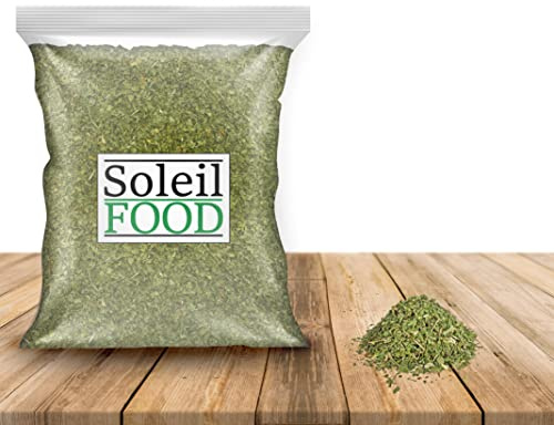 SoleilFOOD Petersilie gerebelt getrocknet 1kg Petersilie getrocknet Kräuter | feinste Qualität