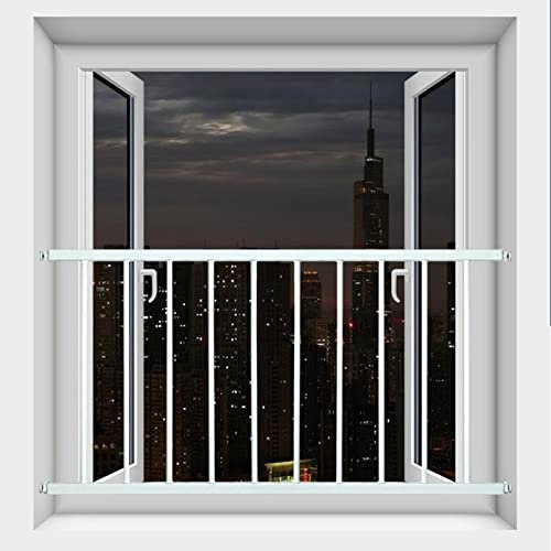 Fenstergitter Sicherheitsgitter Gitter, Sicherungsstange for Fenster, Fenstersicherung, Gitter Nicht zum Öffnen, Sicherheitsgitter Gitter for Tür Treppengitter Fenster, Kein Bohren