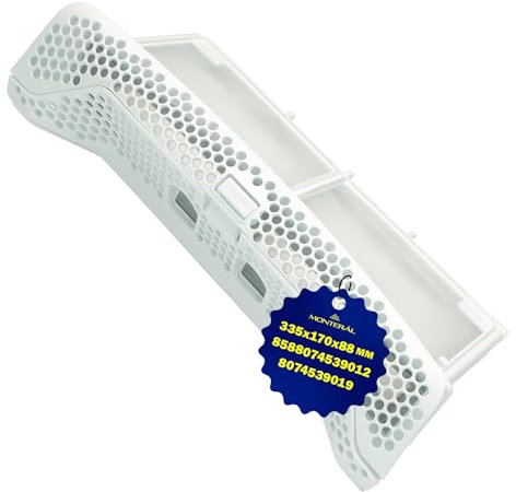 Lint Filter Dryer 335x170x88mm with Original Code 8074539019 8588074539012 for Electrolux for Zanussi for Aeg - 10 Year Warranty - MONTERAL