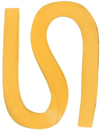 PATIKIL Quilling Streifen Papier 120 Stücke 9/32(7mm) 54cm Origami Papier Quilling Streifen für Kunst DIY Handwerk Weihnachten Gold