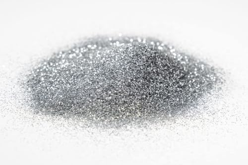 EliteKoopers Fine Glitter 10g Shine Powder for Art and Craft, Nail Art, Paint, Walls Decoration, Cosmatic (Silver)