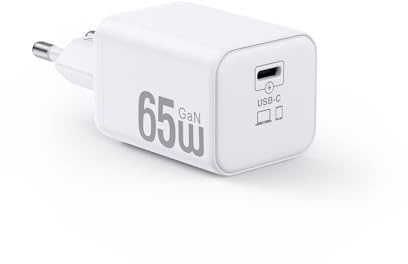 Mini Chargeur Mac Book, 65W Chargeur USB C GaN III Chargeur Rapide, Compacte pour MacBook Air/Pro M4 M3 M2 M1(2024 2023 2022 2020), MacBook Neo, MacBook Pro 15/14/13 Pouces, ipad Air/Pro M3 M4 M5.