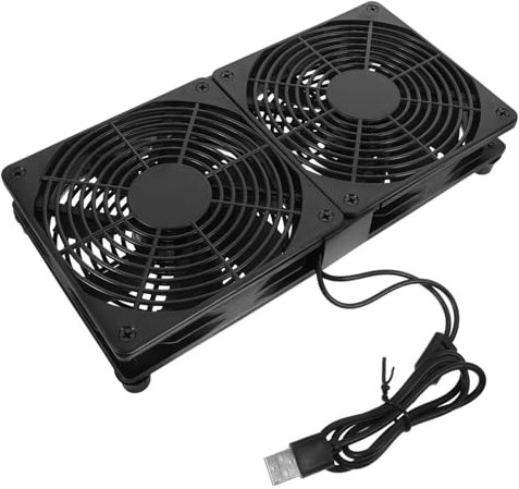 SHINEOFI Raffreddamento USB Doppia Silenziosa per Ottimalper Dissipazione Calore e Comfort Lavoro