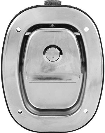 Serratura Porta, Portata del Rimorchio 304 Acciaio Inossidabile Facile Installazione Serratura per Rimorchio per le Rimorchi Auto