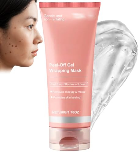 Collagen Night Wrapping Mask, Peel-Off Gel Wrapping Mask, Advanced Skin Ta/g Cream, Dark Spot Remover for Face, Skin Repair,Reduces Dullness And Blemishes, Cleansing&Nourishing for All Skin Tones, 50G