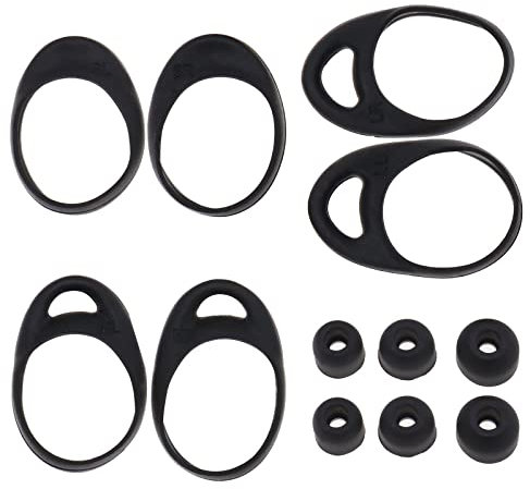 YINETTECH 3 Paires Embouts Anti-dérapants en Silicone d'écouteurs sans Fil Kit de Crochets d'oreilles Couverture Compatibles avec Samsung Gear Iconx 2018 SM-R140 S M L