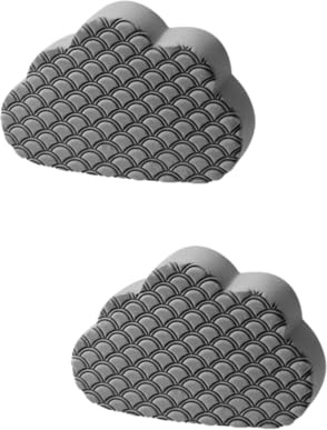 Healeved 2pcs Kitchen Countertop Wiper Cleaning Sponge Scrubbing Pad for Dishes Non-Scratch Dish Scrubber Replaceable Washing Sponge Water Absorption for Bathroom Mirror Scrubber