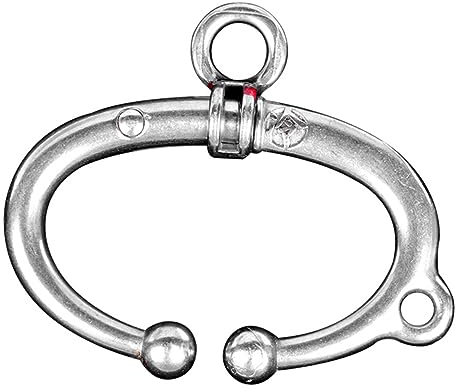 IMIKEYA Nasenring Aus Edelstahl Für Rinder Rinderring Mit Federfunktion Rindernasenzange Aus Metall Viehnasenring Praktisch Und Sicher Viehziehwerkzeug Langlebig Und Robust