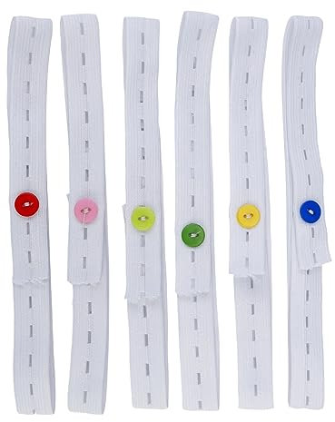 DECHOUS 30stücke Windelgürtel Schnalle Mit Elastischer Befestigung Für Junge Mädchen Windelhosen Waschbar Und Langlebig