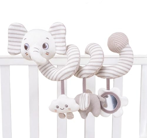 Genérico Juguete para Silla De Coche De Bebé,Juguetes Sensoriales para Bebés | Actividades Animales Educativas Niños Niñas Viajes Exterior