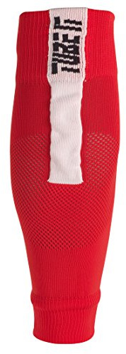 Uhlsport Tube It Manchon Enfant Rouge/Blanc FR : 28-32 (Taille Fabricant : 28-32)