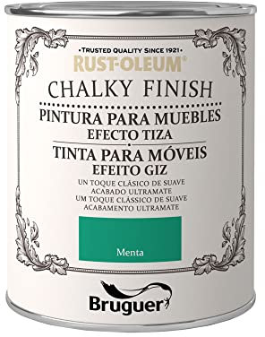 XYLAZEL Pintura Efecto Tiza Chalk Paint Rust-Oleum 750 mL, Menta