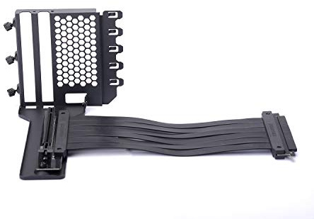 Phanteks PH-VGPUKT_02 – Universal Vertical GPU Bracket with 220mm Flat Line Pci-E X16 Riser Cable Kit