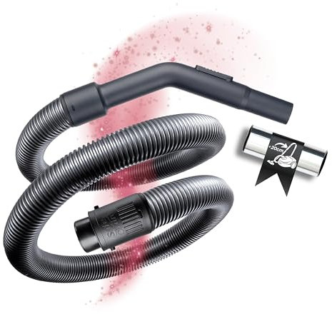 SAFE 'N CLEAN Manguera de aspiradora con mango compatible con los modelos Rowenta Compact Power (RO3950, RO4825, RO4B23, RO3969EA) y mucho más. Alternativa al original SS-7223035243