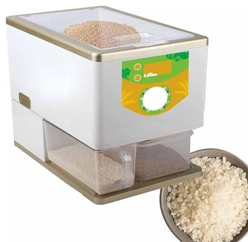 Hydravex Electric Grain Mill Grinder, 250-500g/ Min High Speed Household Rice Milling Peeling Machine, Wheat Cereals Sheller, Automatic Rice Husker Sheller for Light Brown Rice, Lightly Milled Rice