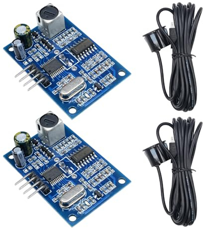 JSN-SR04M-2 Ultraschallsensor Wasserdicht Füllstandssensor RUIZHI 2 Stück JSN-SR04M-2 5V Ultrasonic Abstandsmesswandler Sensor Modul Abstandsmessmodul für Wassertank Kompatibel mit Arduino